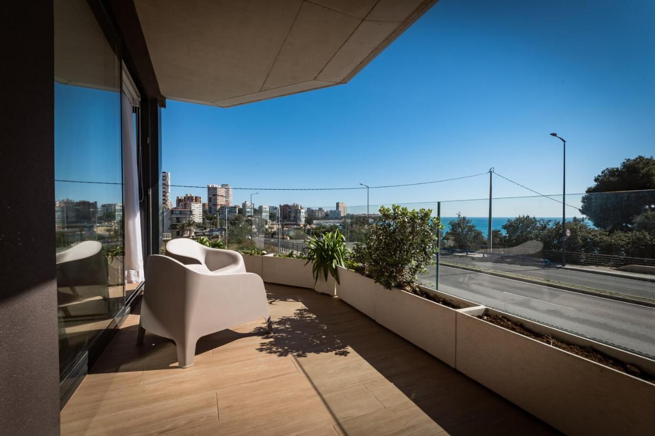 Modern Sea Front Sea Waves Apartman Alicante Kültér fotó