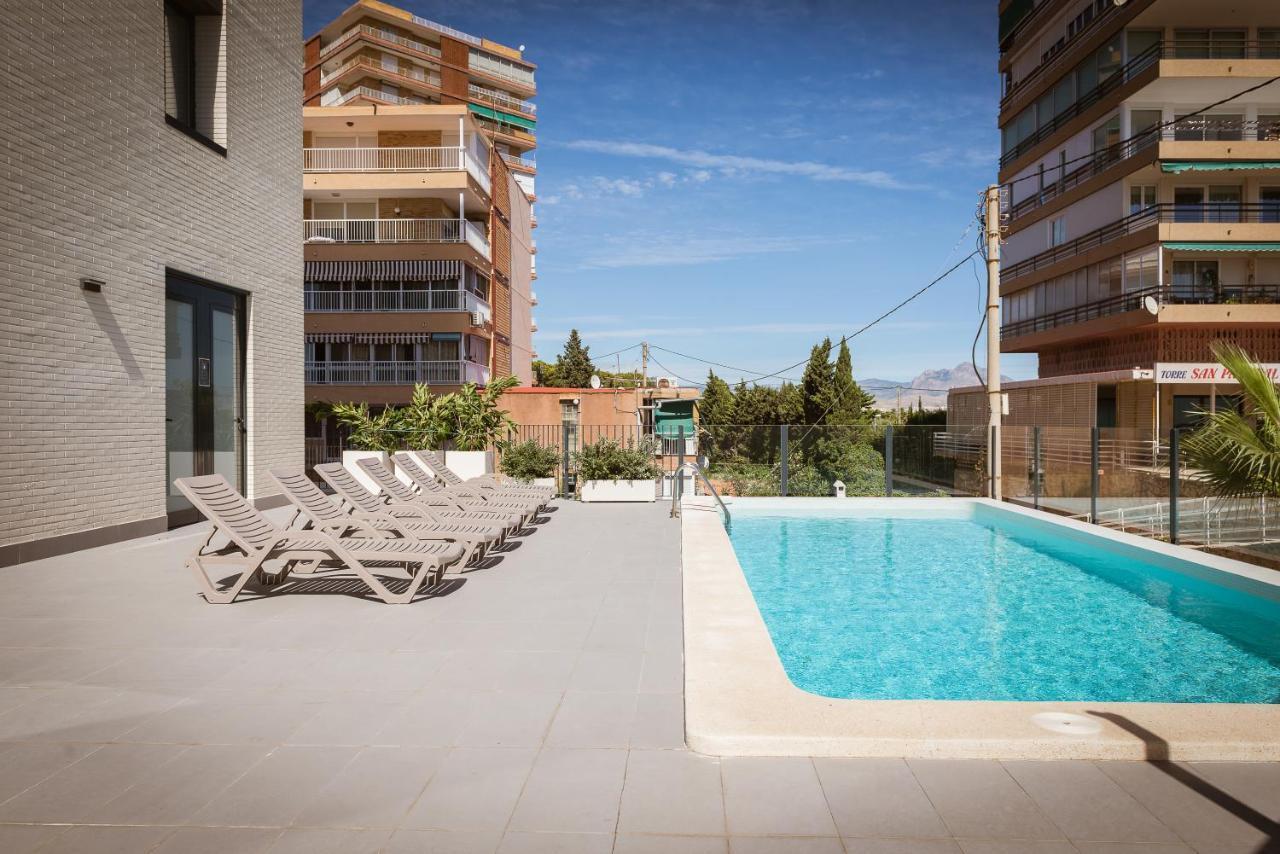 Modern Sea Front Sea Waves Apartman Alicante Kültér fotó